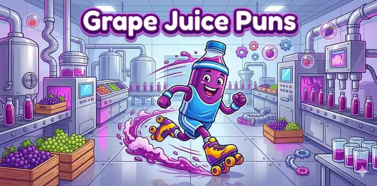 Grape Juice Puns