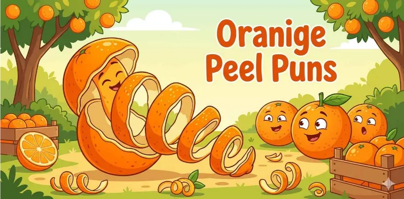 Orange Peel Puns