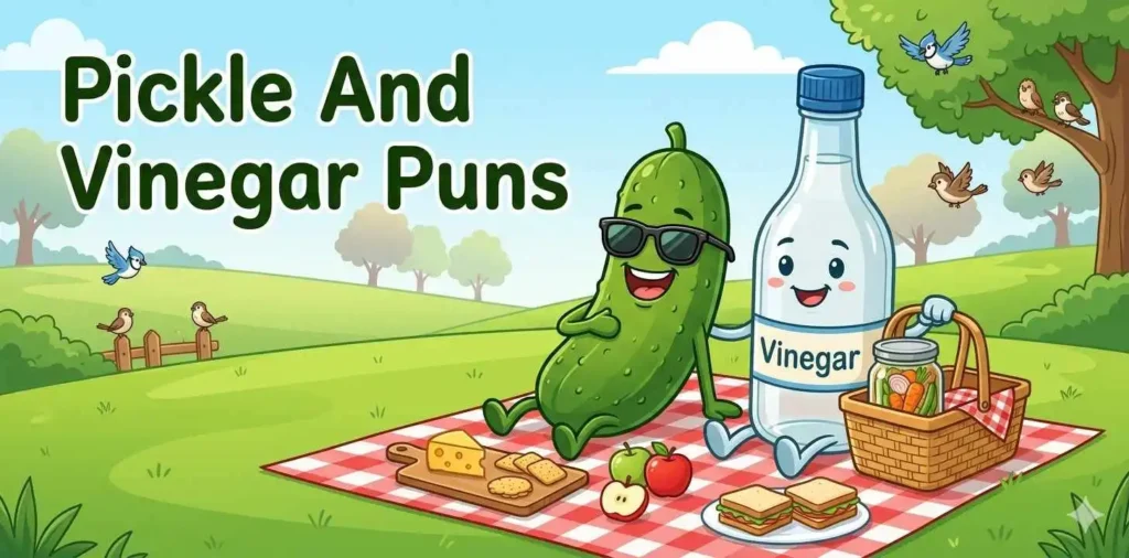 Pickle and Vinegar Puns