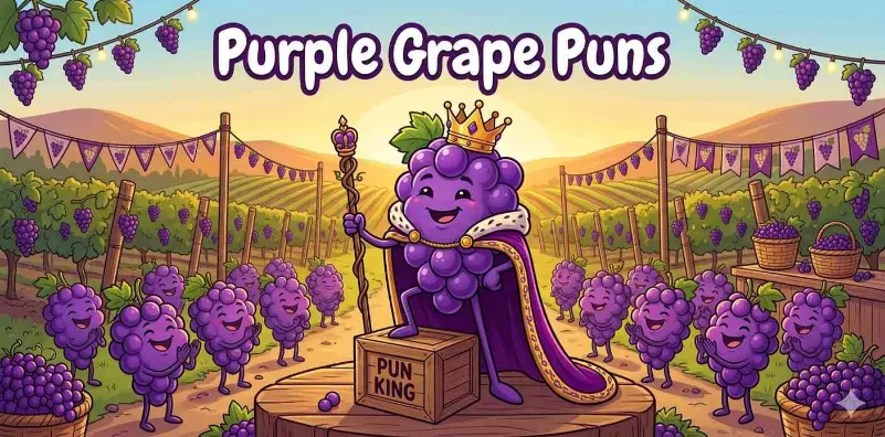 Purple Grape Puns