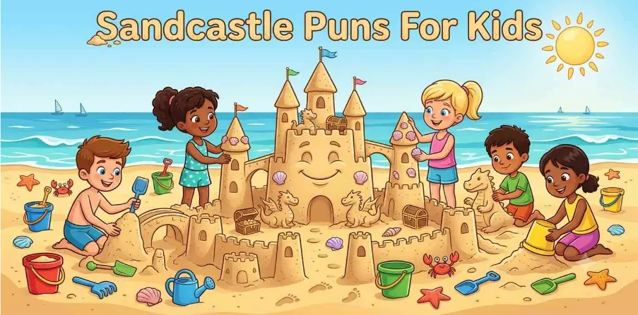 Sandcastle Puns For Kids