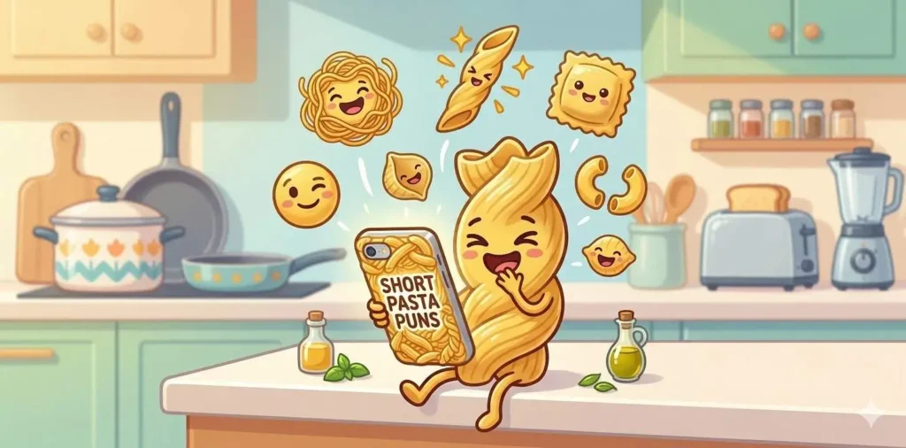 Short Pasta Puns