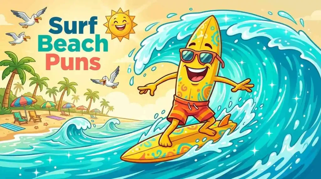 Surf Beach Puns