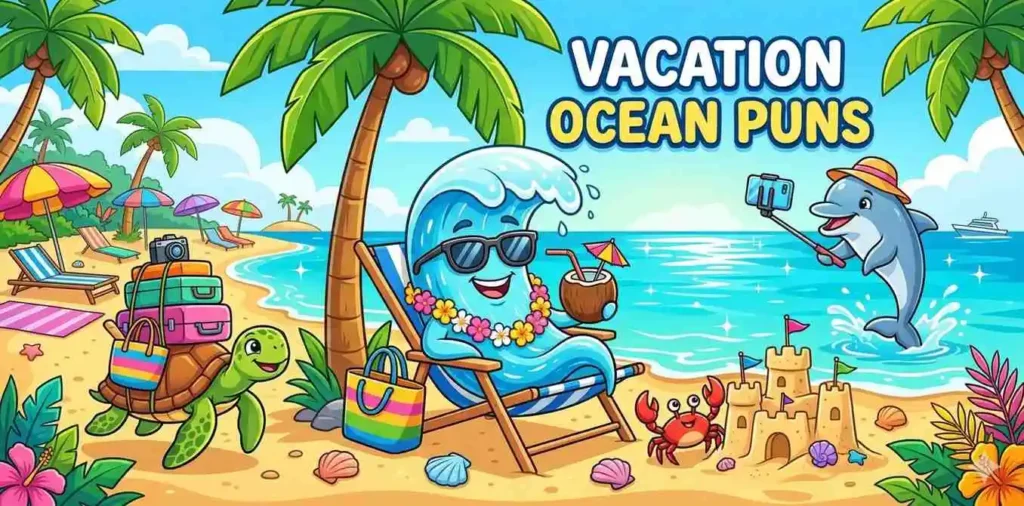 Vacation Ocean Puns