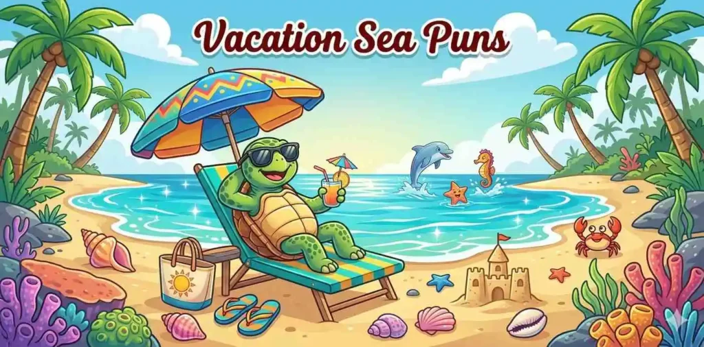 Vacation Sea Puns