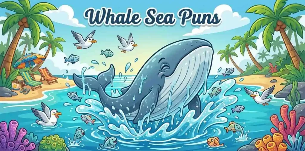 Whale Sea Puns 