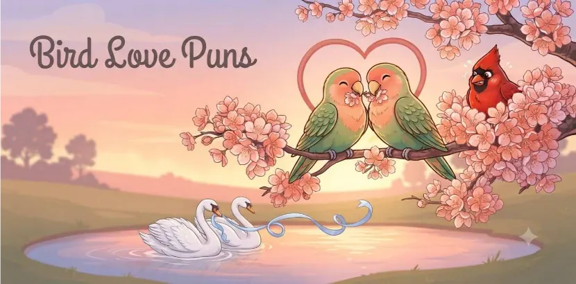 Bird Love Puns