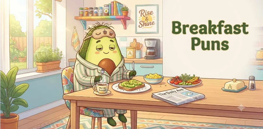 Breakfast Puns