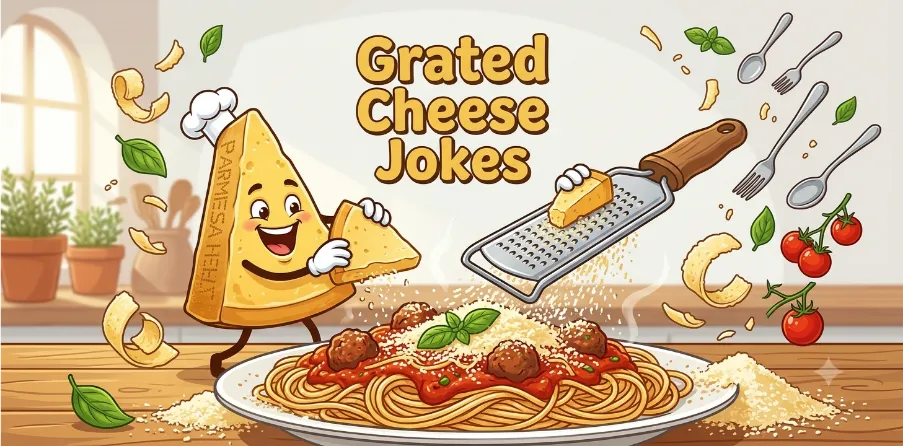 Grated Cheese Jokes   