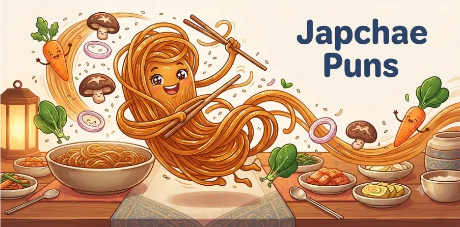 Japchae Puns  