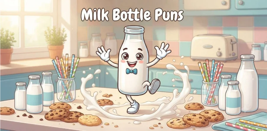 Milk Bottle Puns