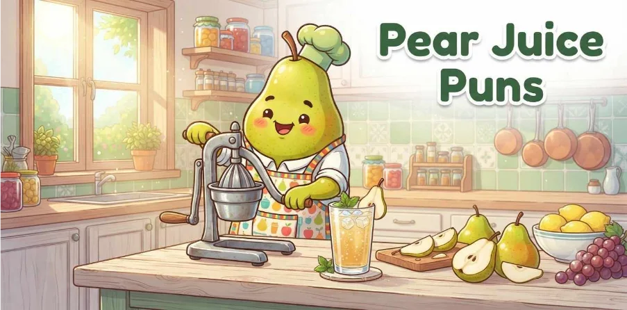 Pear Juice Puns