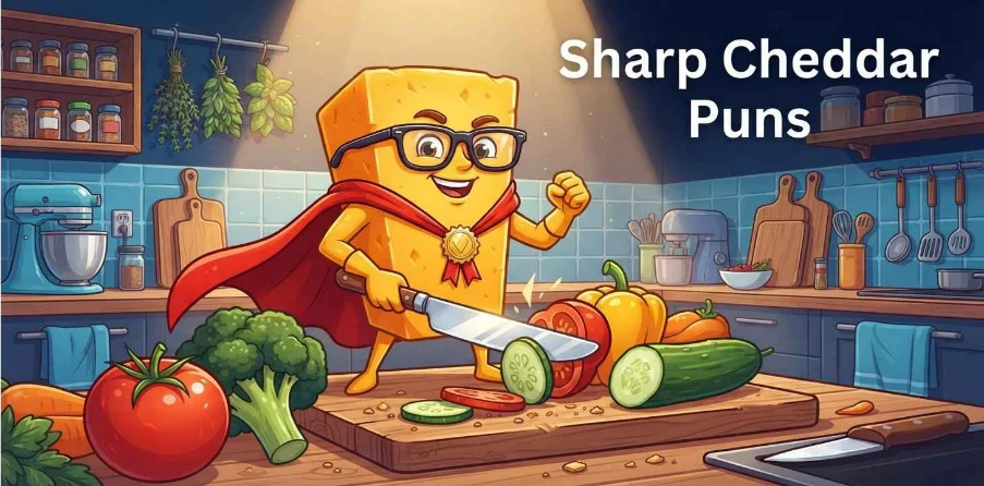 Sharp Cheddar Puns