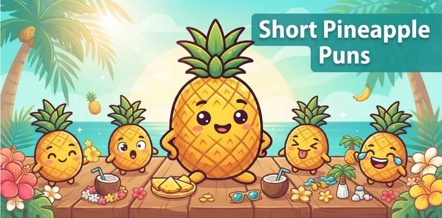 Short Pineapple Puns 