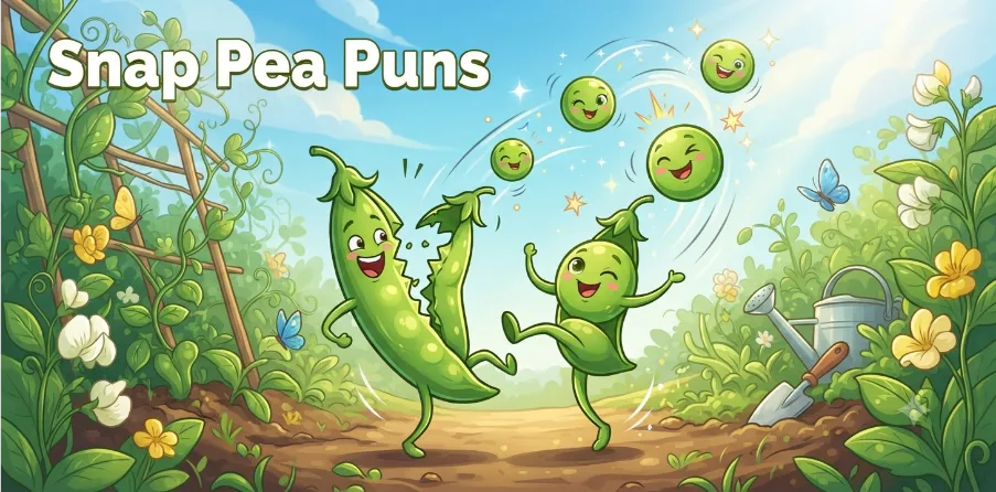 Snap Pea Puns    