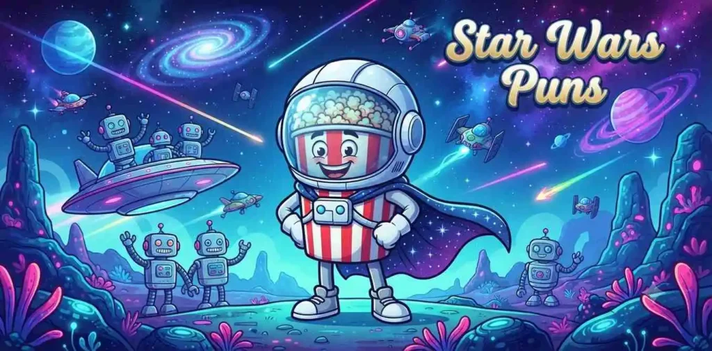 Space adventure movie parody