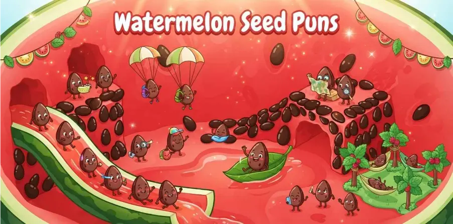 Watermelon Seed Puns