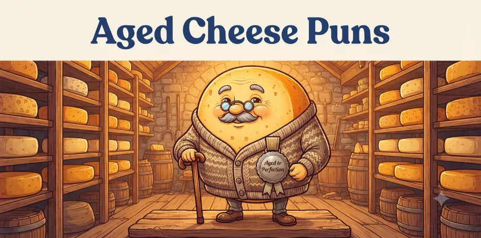Aged Cheese Puns        