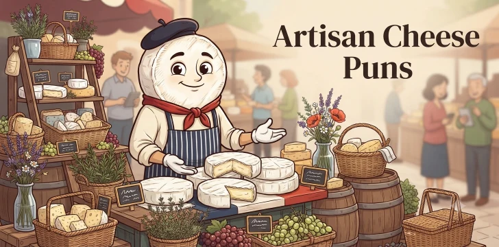 Artisan Cheese Puns