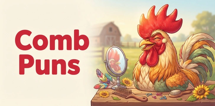Colorful rooster comb close-up