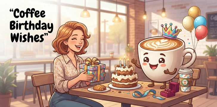 Birthday Wishes for Coffee Lovers