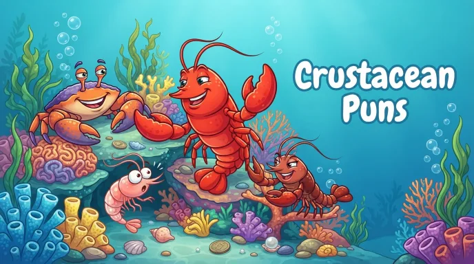 Crustaceans like lobsters        