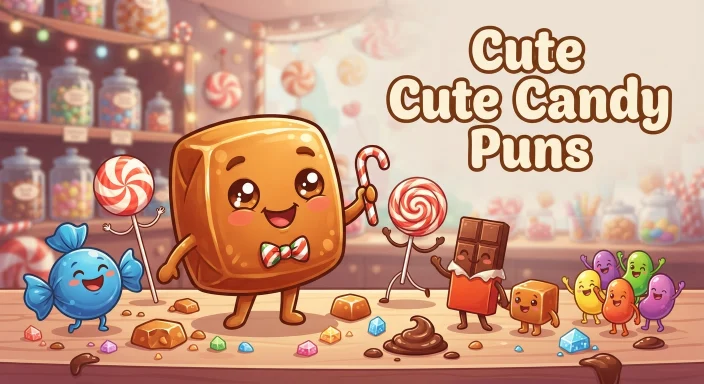 Cute Candy Puns  