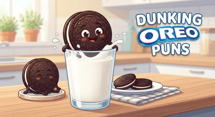 Dunking Oreo Puns