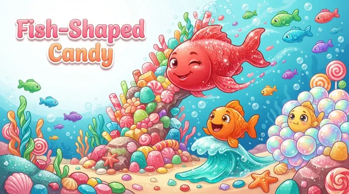 Fish-Shaped Candy Puns