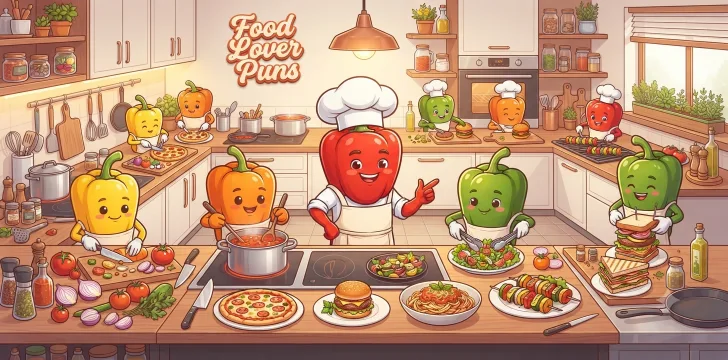 Food Lover Puns   