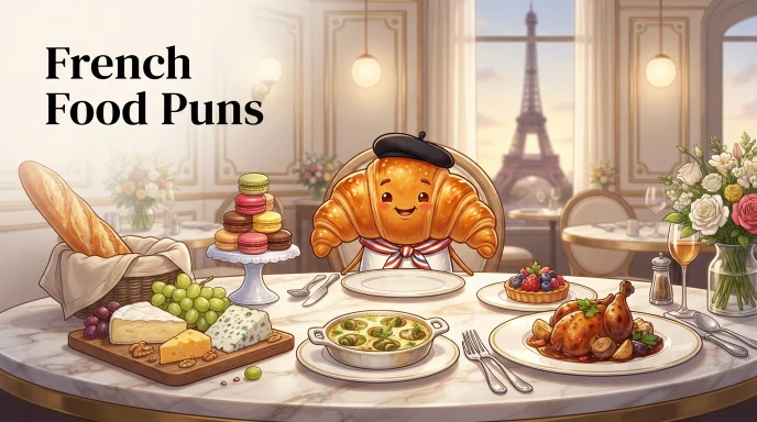 French Food Puns   