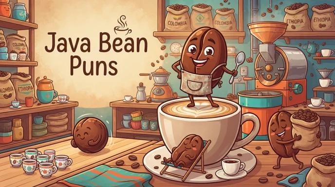 Java Bean Puns   
