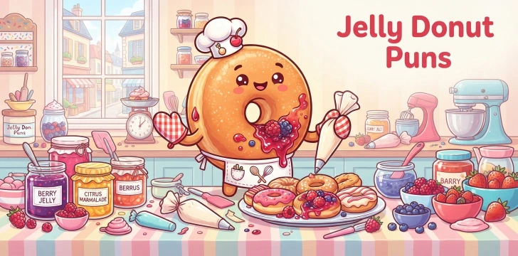 Jelly Donut Puns