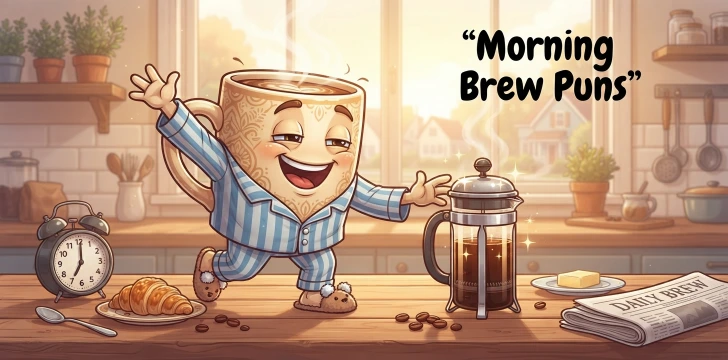 Morning Brew Puns