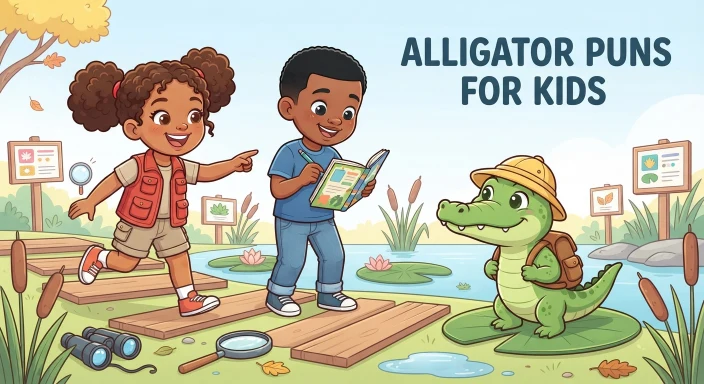 Alligator Puns for Kids   