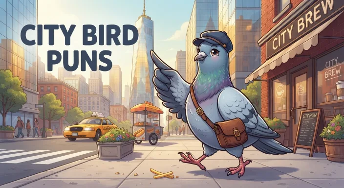 City Bird Puns