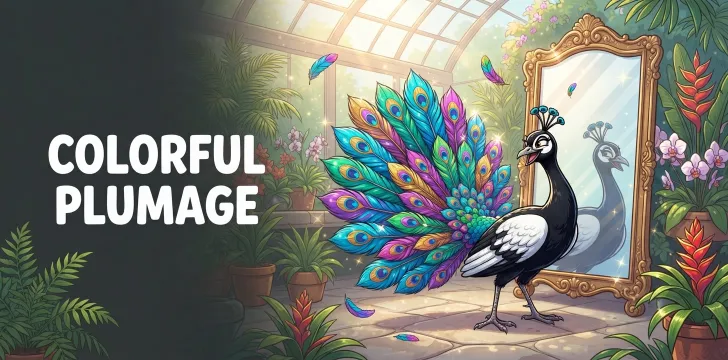 Colorful Plumage Puns  