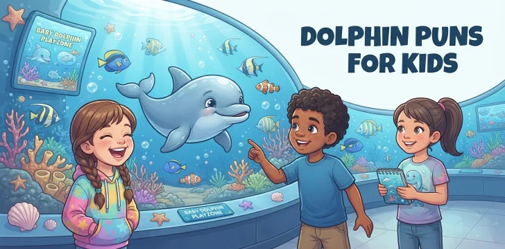 Dolphin Puns for Kids     