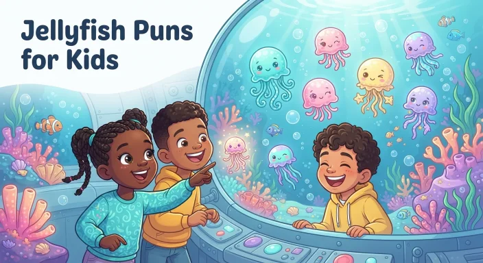 Jellyfish Puns for Kids  