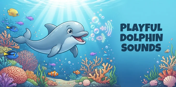 Playful Dolphin Sounds     
