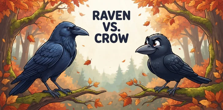 Raven vs. Crow Puns  