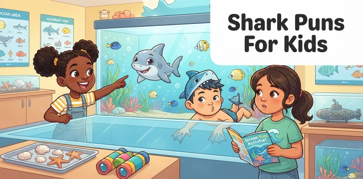 Shark Puns for Kids  