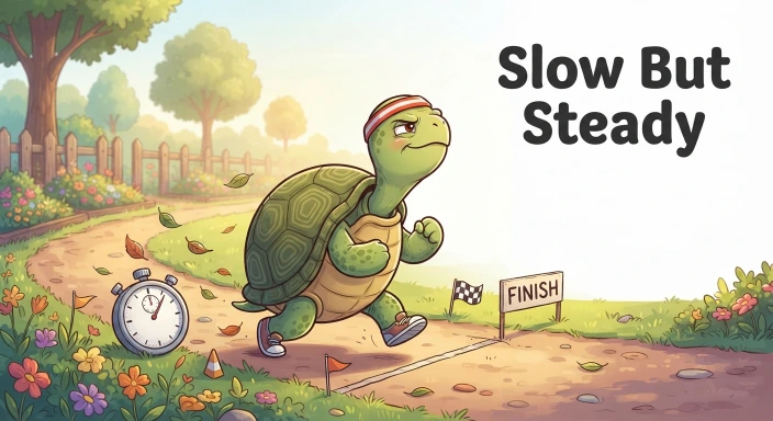 Slow but Steady Puns