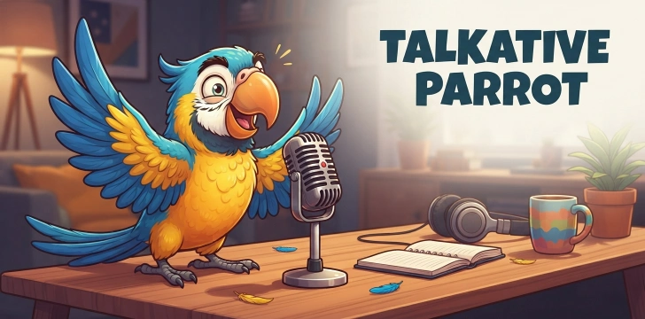 Talkative Parrot Humor