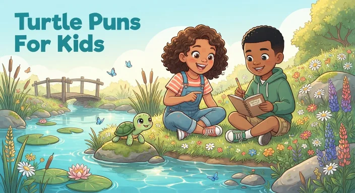 Turtle Puns for Kids