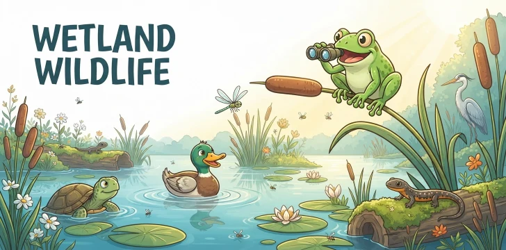 Wetland Wildlife Puns   