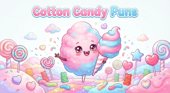 Cotton Candy Puns