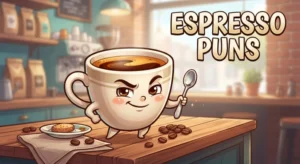 Espresso Puns