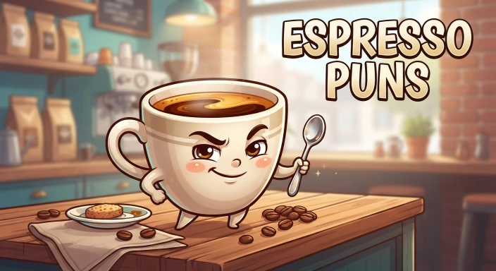 Espresso Puns