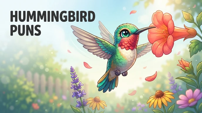 Hummingbird Puns